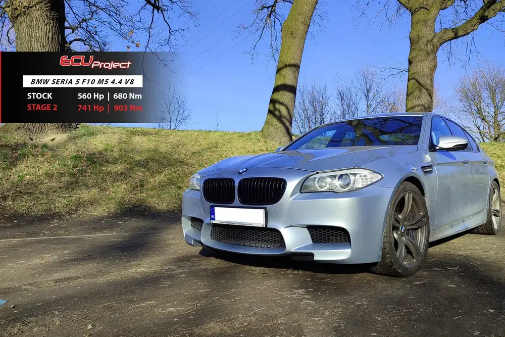BMW M5 F10 Stage 2 - 741 KM i 903 Nm