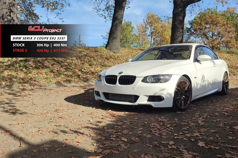 BMW 335i E92 Stage 2 - 420 KM i 675 Nm