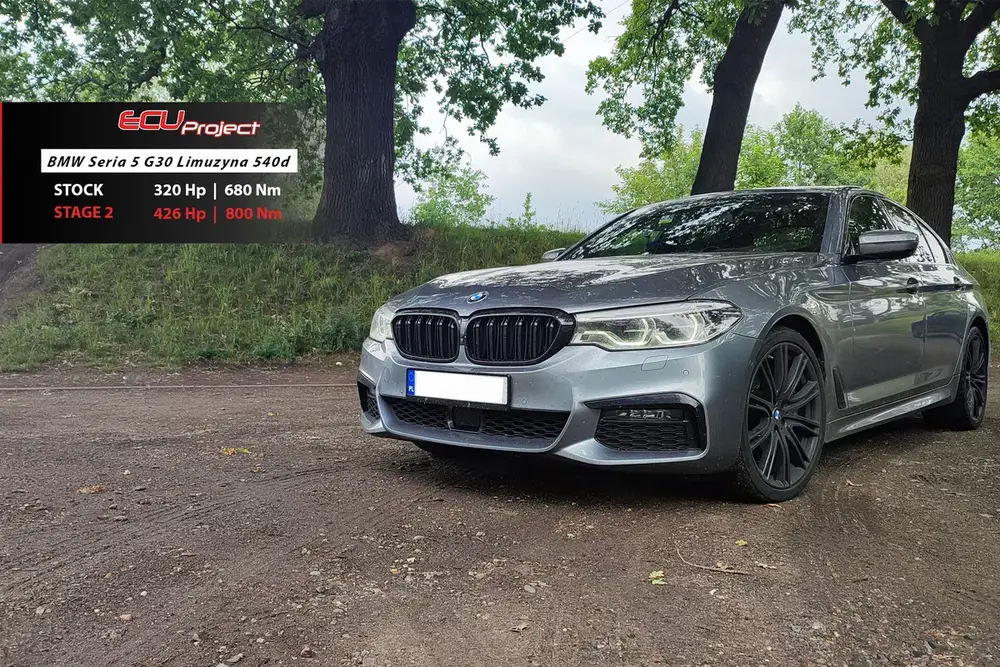BMW 540d G30 Stage 2 - 426 KM i 800 Nm