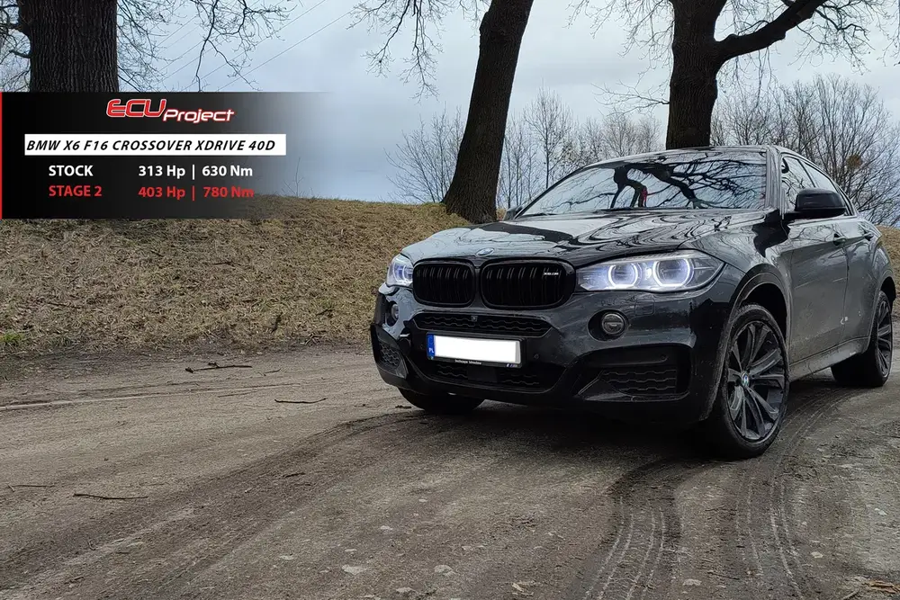 BMW X6 F16 Stage 2 - 403 KM i 780 Nm