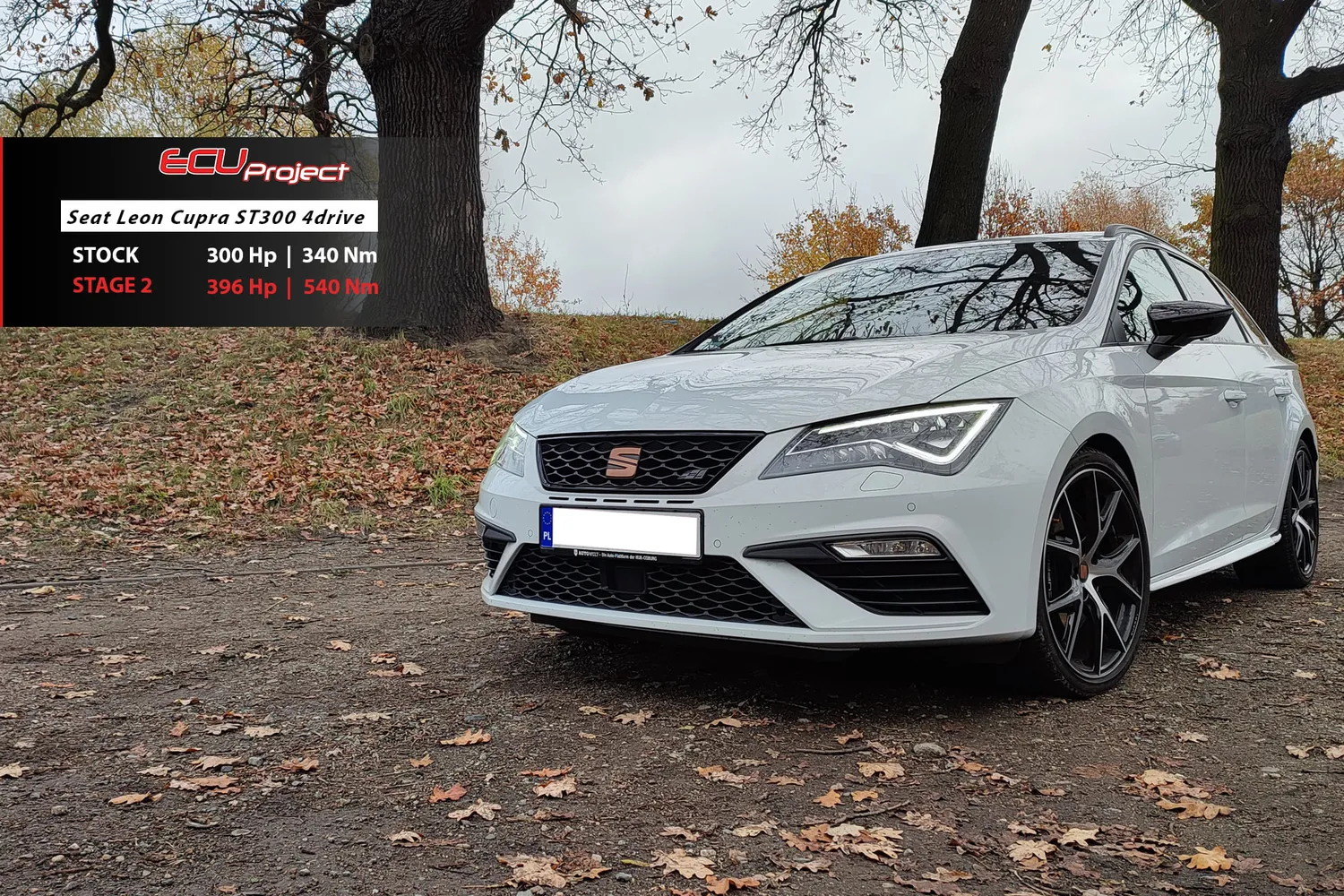 SEAT Leon Cupra ST 5F Stage 2 - 396 KM i 540 Nm