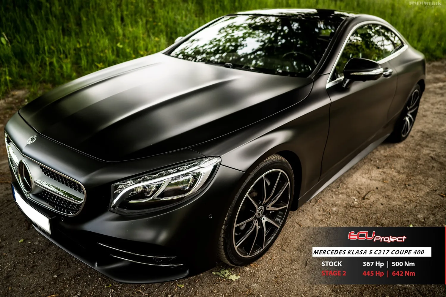 Mercedes-Benz S450 Coupe C217 Stage 2 - 445 KM i 642 Nm