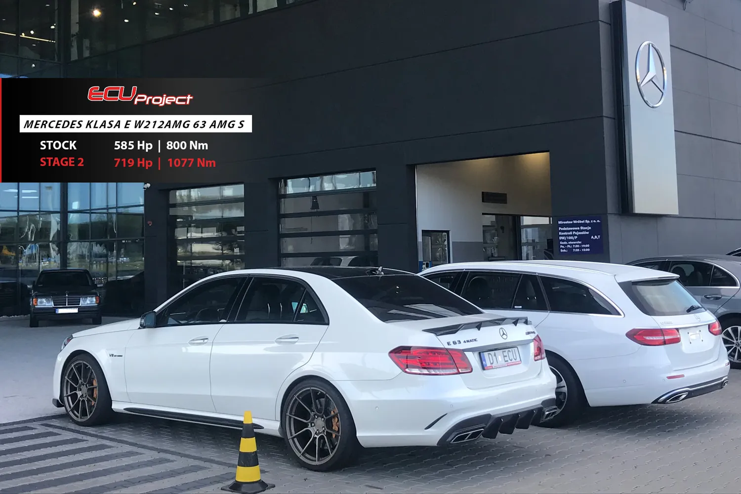 Mercedes-AMG E63 W212 Stage 2 - 719 KM i 1077 Nm