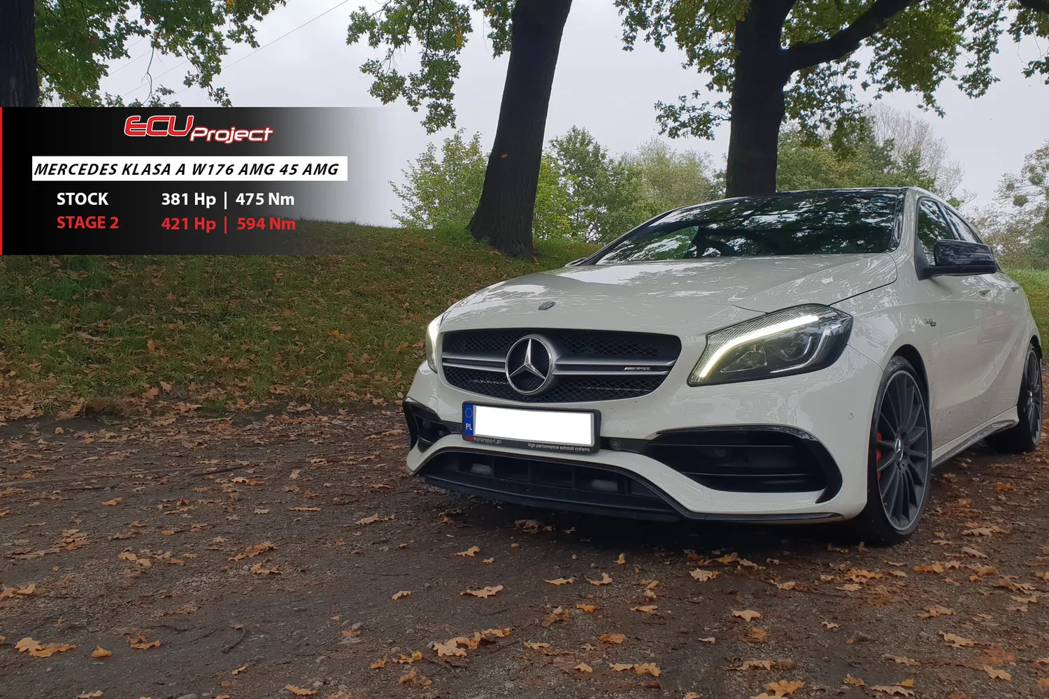Mercedes-AMG A45 W176 Stage 2 - 421 KM i 594 Nm