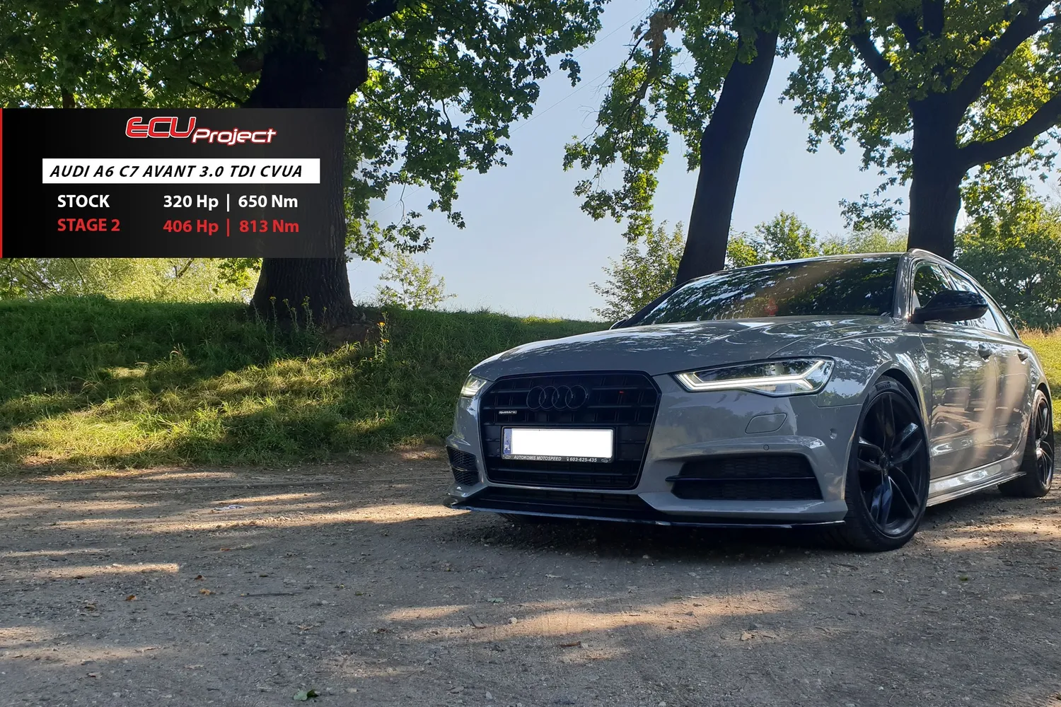 Audi A6 C7 Stage 2 - 406 KM i 813 Nm