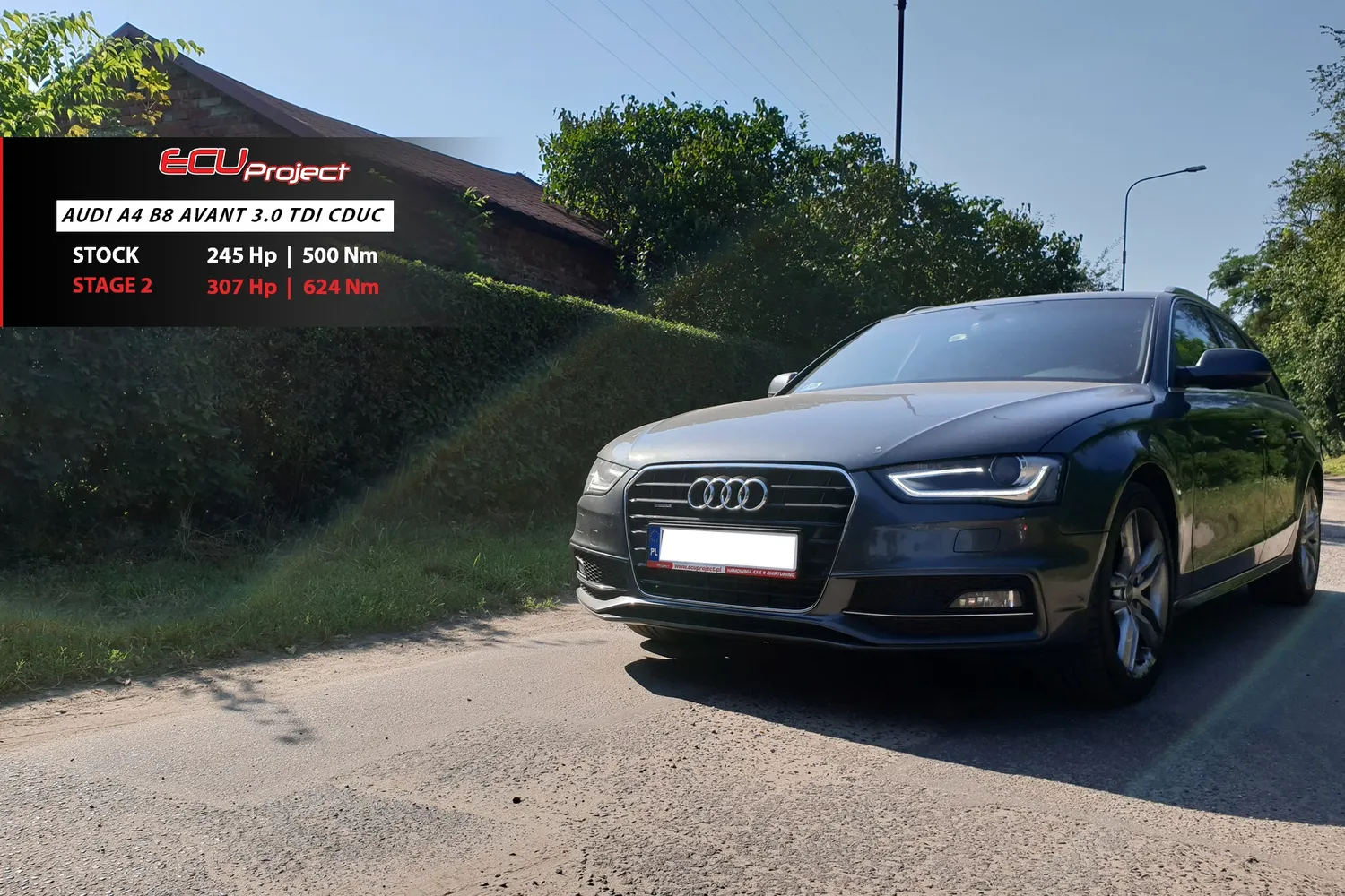 Audi A4 B8 Stage 2 - 307 KM i 624 Nm