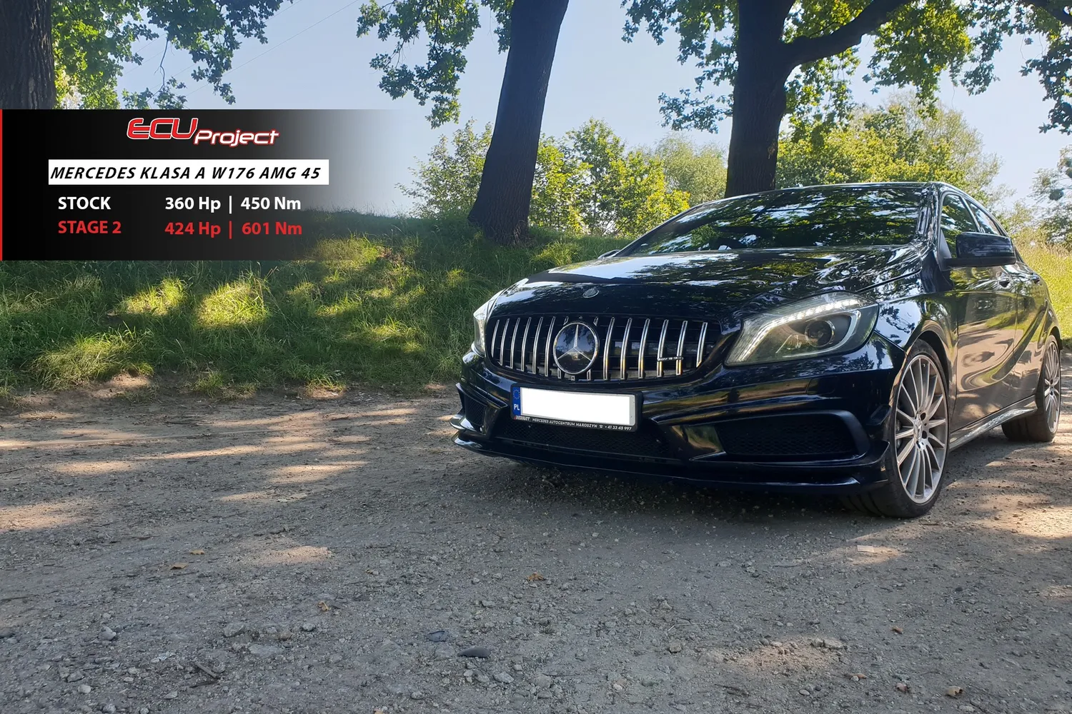 Mercedes-AMG A45 W176 Stage 2 - 424 KM i 601 Nm
