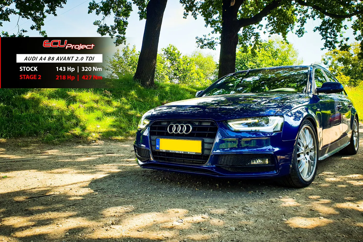 Audi A4 B8 Stage 2 - 218 KM i 427 Nm