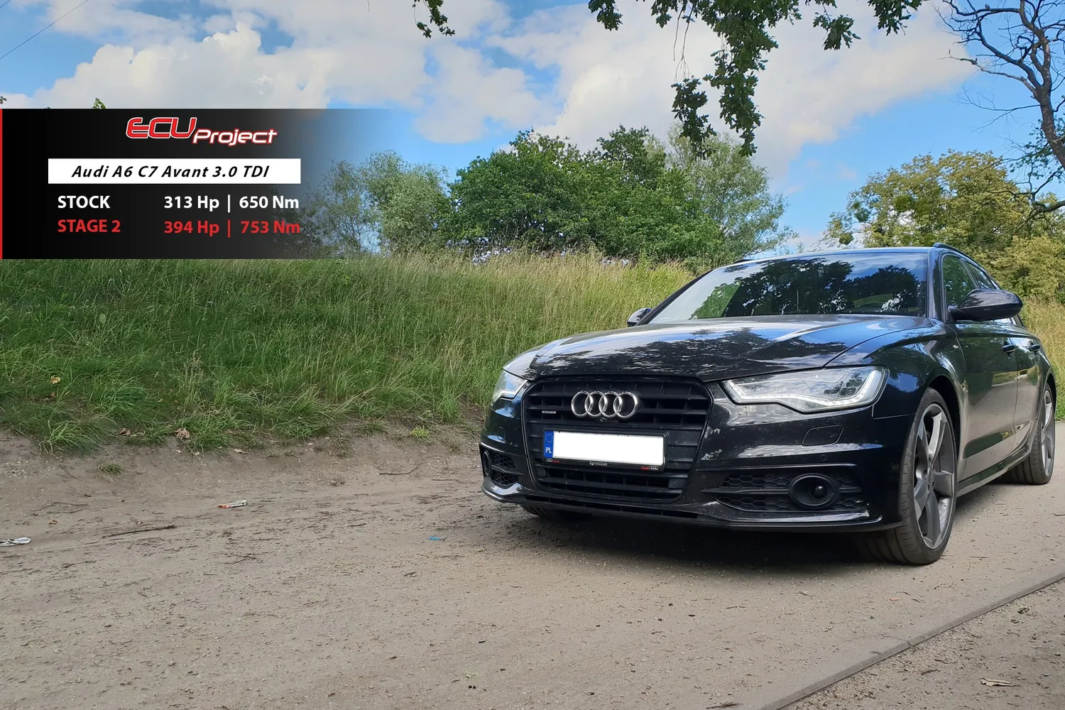 Audi A6 C7 Stage 2 - 394 KM i 753 Nm