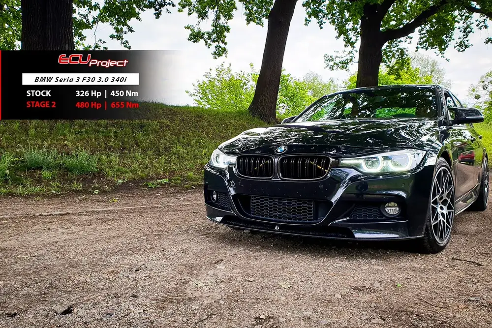 BMW 340i F30 Stage 2 - 480 KM i 655 Nm