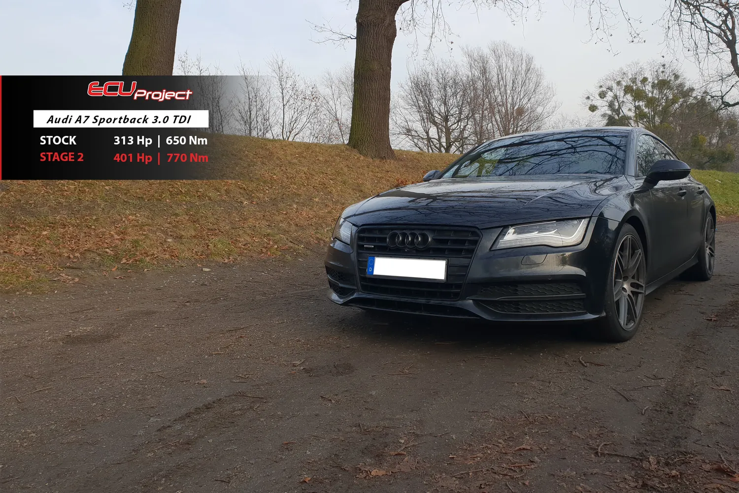 Audi A7 C7 Stage 2 - 401 KM i 770 Nm
