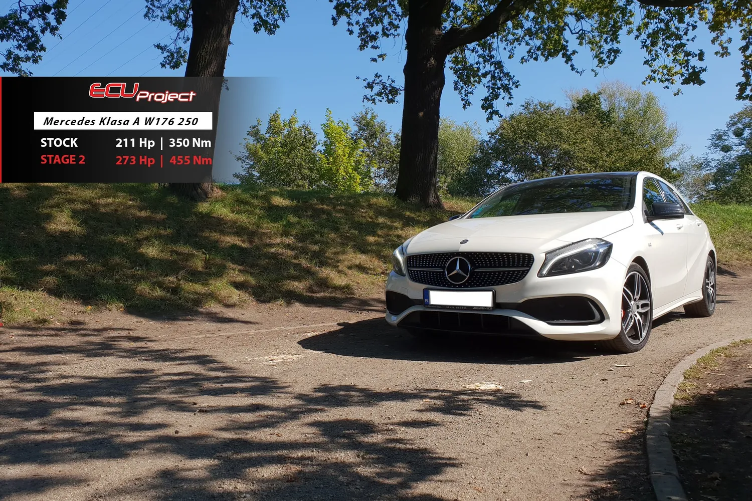 Mercedes-Benz A250 Stage 2 - 273 KM i 455 Nm