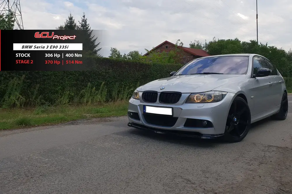 BMW 335i E90 Stage 2 - 370 KM i 514 Nm