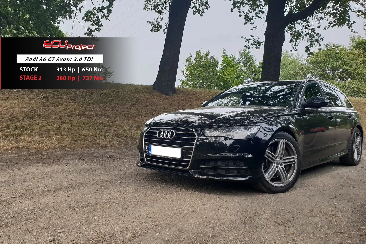 Audi A6 C7 Stage 2 - 380 KM i 737 Nm