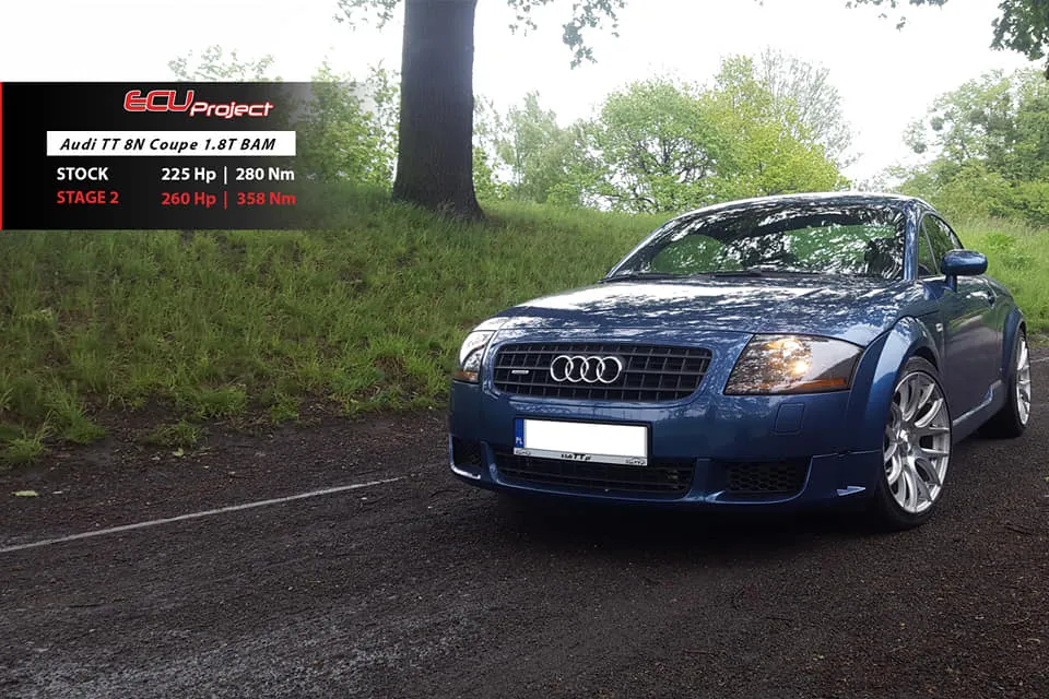 Audi TT 8N Stage 2 - 260 KM i 358 Nm