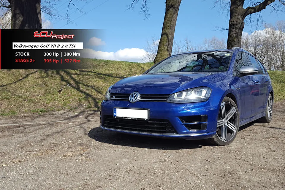 Volkswagen Golf R VII Stage 2+ - 395 KM i 527 Nm