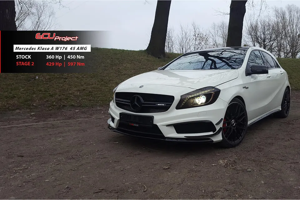 Mercedes-AMG A45 W176 Stage 2 - 429 KM i 597 Nm