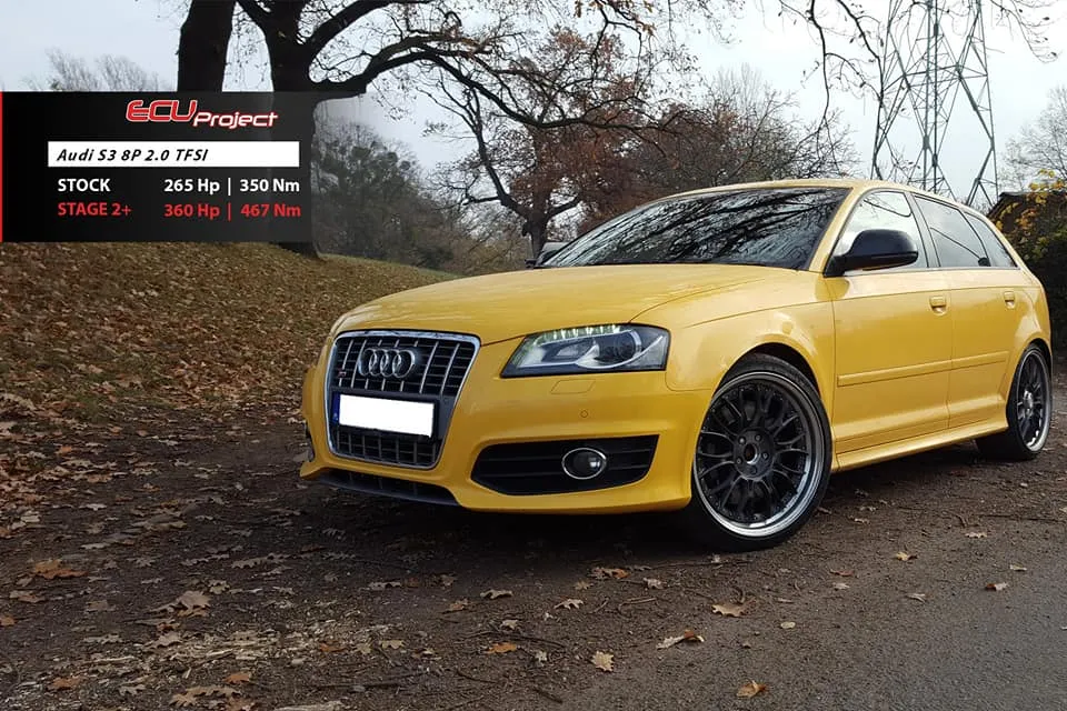 Audi S3 8P Stage 2+ - 360 KM i 467 Nm