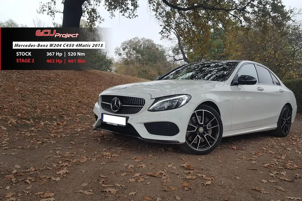 Mercedes-Benz C450 W205 Stage 2 - 463 KM i 661 Nm