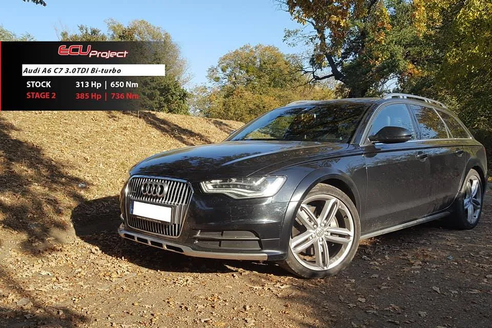 Audi A6 C7 Stage 2 - 385 KM i 736 Nm