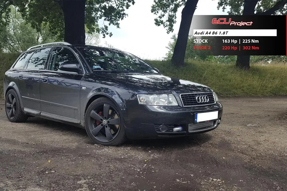 Audi A4 B6 Stage 2 - 220 KM i 302 Nm