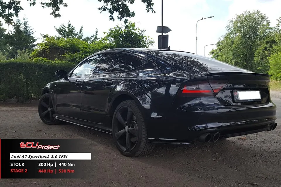 Audi A7 C7 Stage 2 - 440 KM i 530 Nm