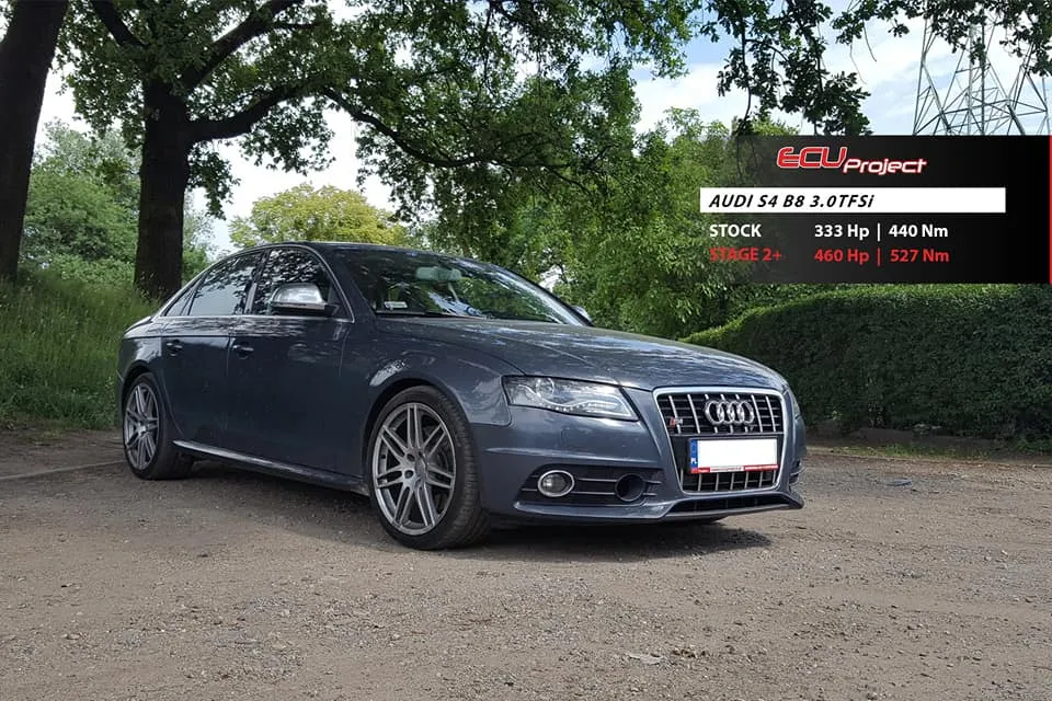 Audi S4 B8 Stage 2+ - 460 KM i 527 Nm