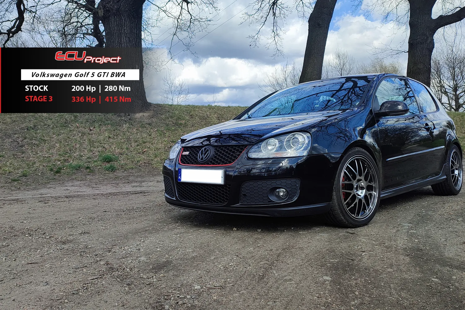 Volkswagen Golf GTI V Stage 3 - 336 KM i 415 Nm