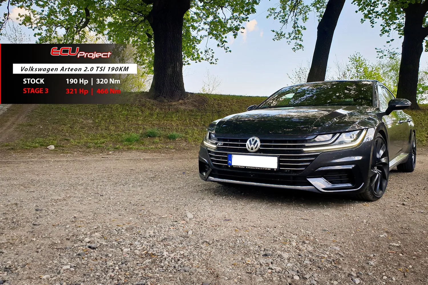 Volkswagen Arteon Stage 3 - 321 KM i 466 Nm