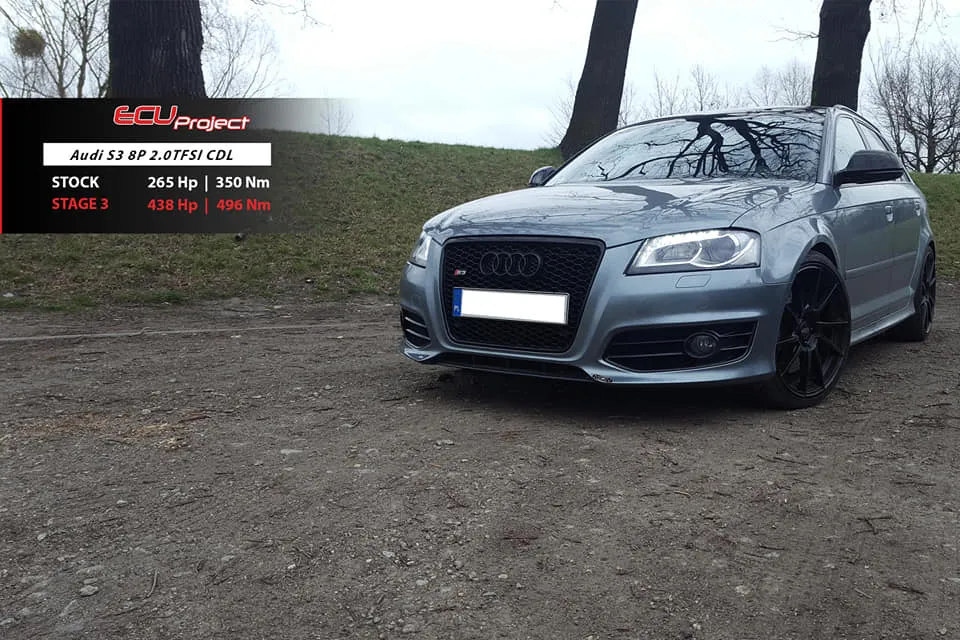 Audi S3 8P Stage 3 - 438 KM i 496 Nm