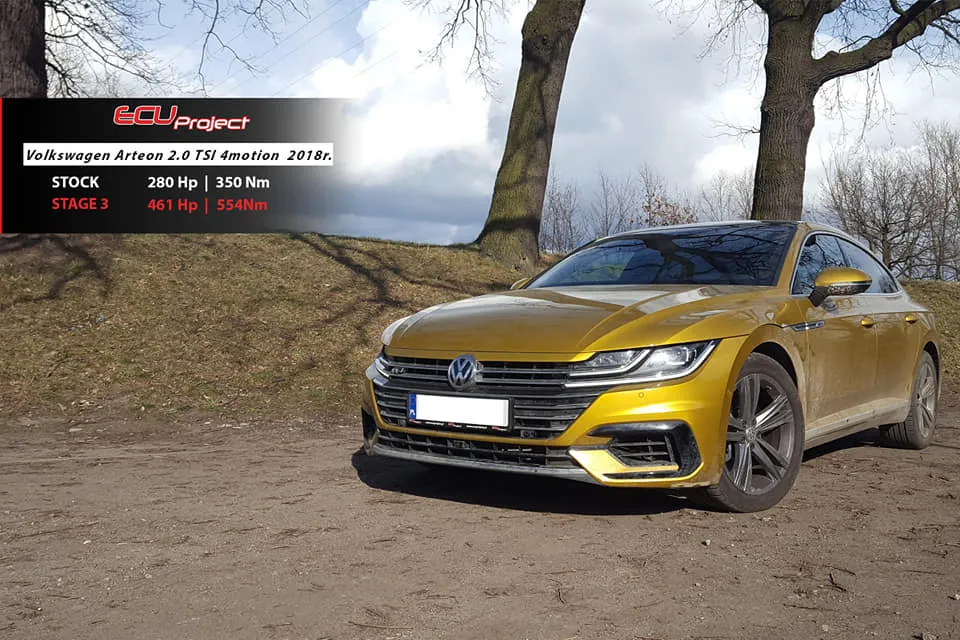 Volkswagen Arteon Stage 3 - 460 KM i 554 Nm