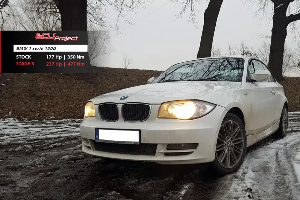 BMW 120d E87 Stage 3 - 237 KM i 477 Nm