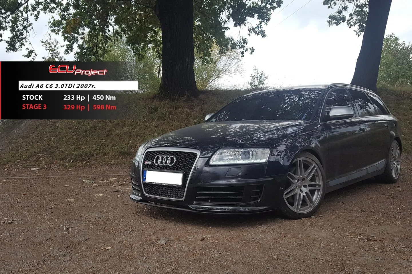Audi A6 C6 Stage 3 - 329 KM i 598 Nm