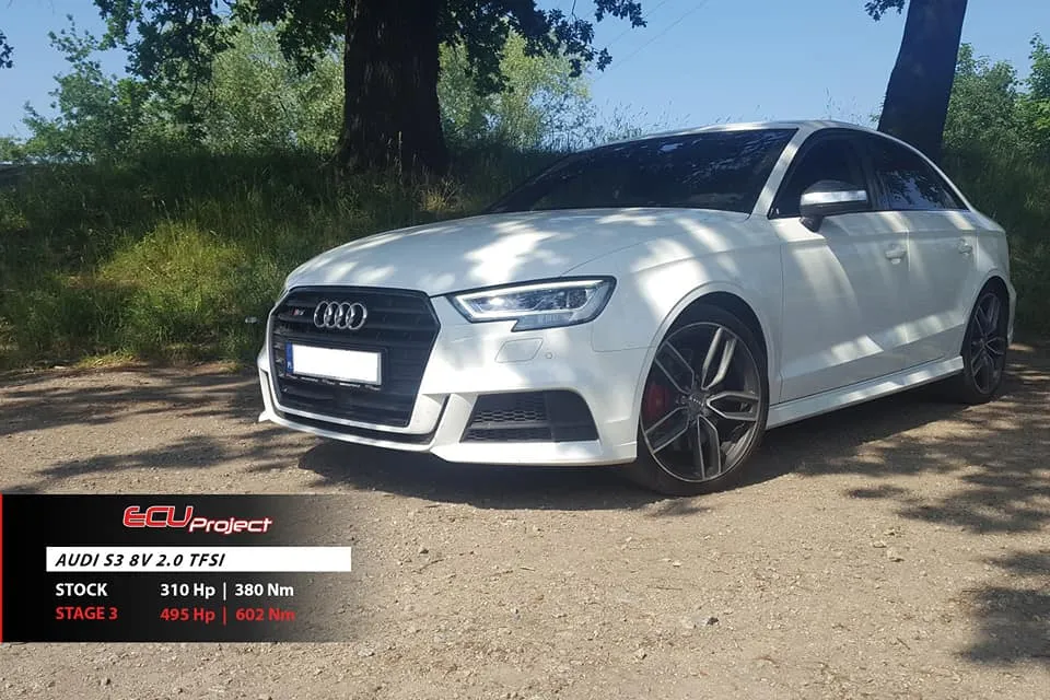 Audi S3 8V Stage 3 - 495 KM i 602 Nm