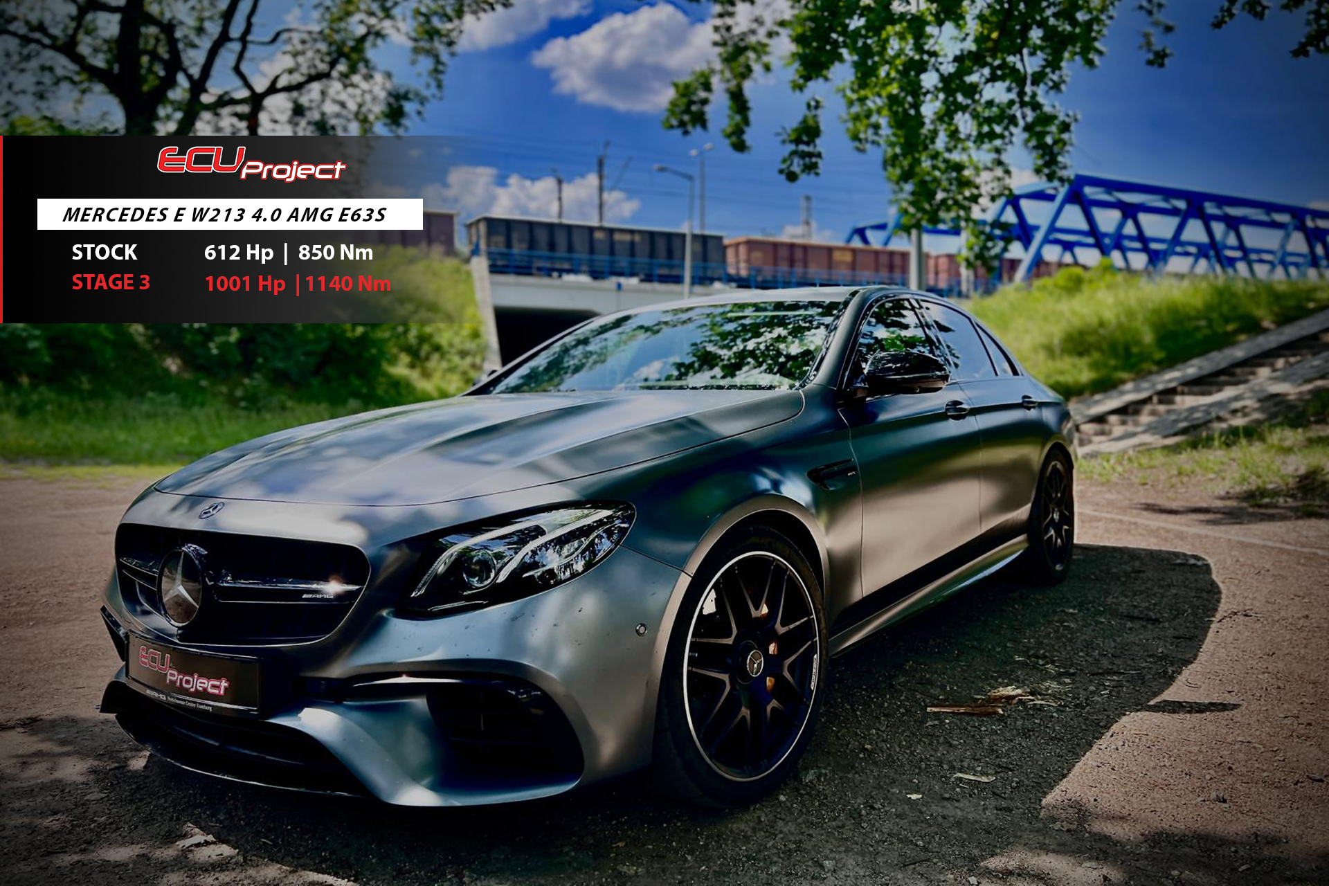 Mercedes-AMG E63 S W213 STAGE 3 w EcuProject Wrocław