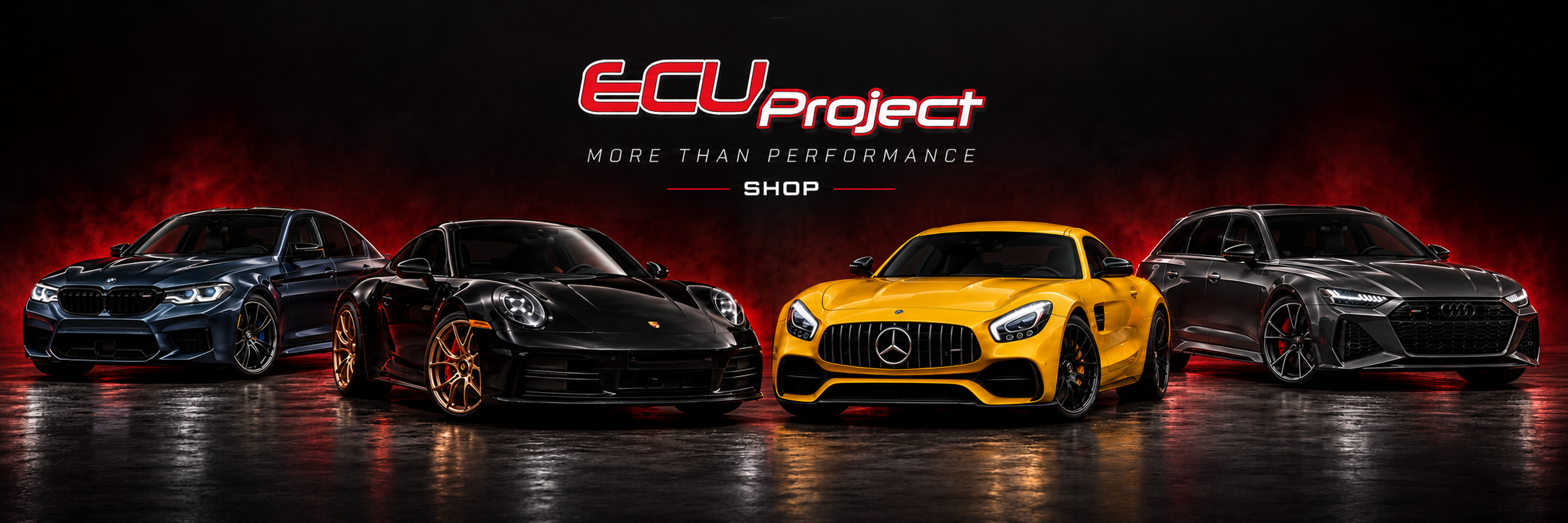 EcuProject Shop — BMW, Porsche, Mercedes-AMG i Audi; More Than Performance